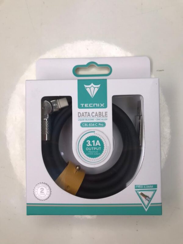 TECNIX DATA CABLE ( Liquid Silicone+Zinc Alloy)